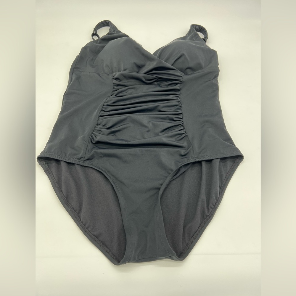 SWIMSUIT For All V-NECK ONE PIECE SWIMSUIT - Picture 2 of 8